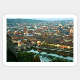 Historical town centre of Würzburg Sticker